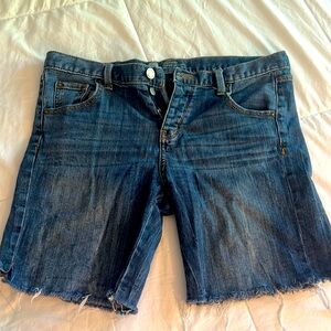 Women’s denim cut off shirts. Mossimo brand. Size 6.